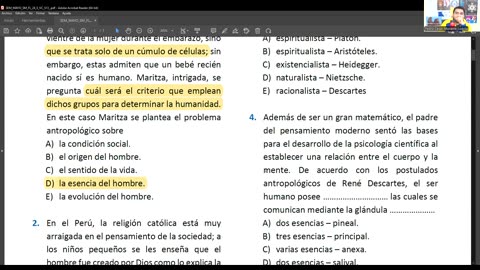 VONEX SEMESTRAL 2024 | Semana 13 | Filosofía