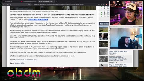 OBDM1290 - Missing 411 and ChatGPT | Aliens are Killing Us | Strange News