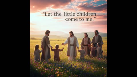 Let the little ones come unto me.