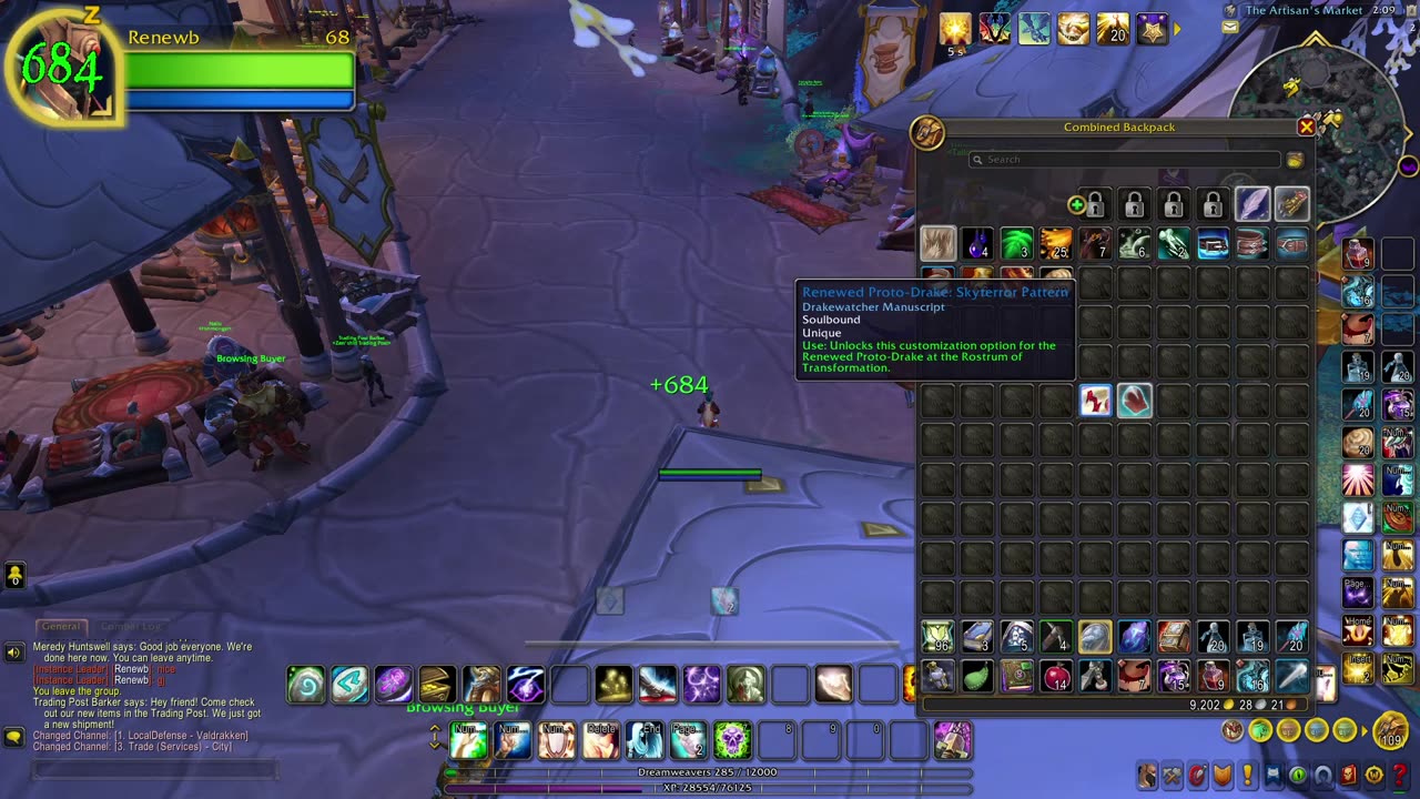 wowcraft in 2025 p23 - priest healing for follower brackenhide hollow azure vault halls of infusion
