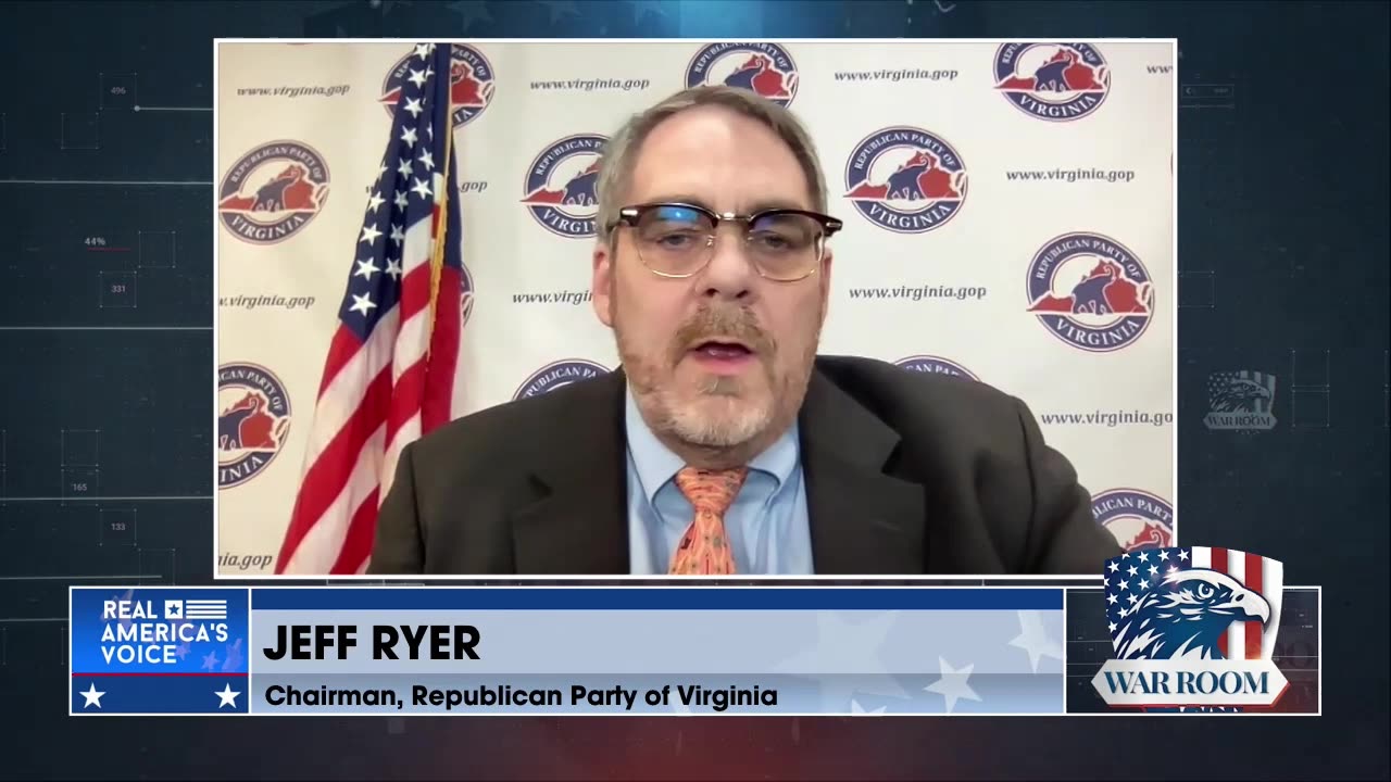 Jeff Ryer On Virginia's New Democrat Proposed Congressional Map: It Basically Disenfranchises About 46% Of The Commonwealth That Voted For President Trump.