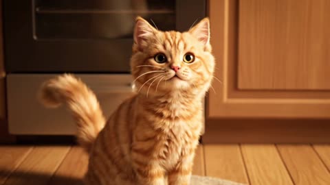 Ginger Cat & Kitten’s Market Adventure!