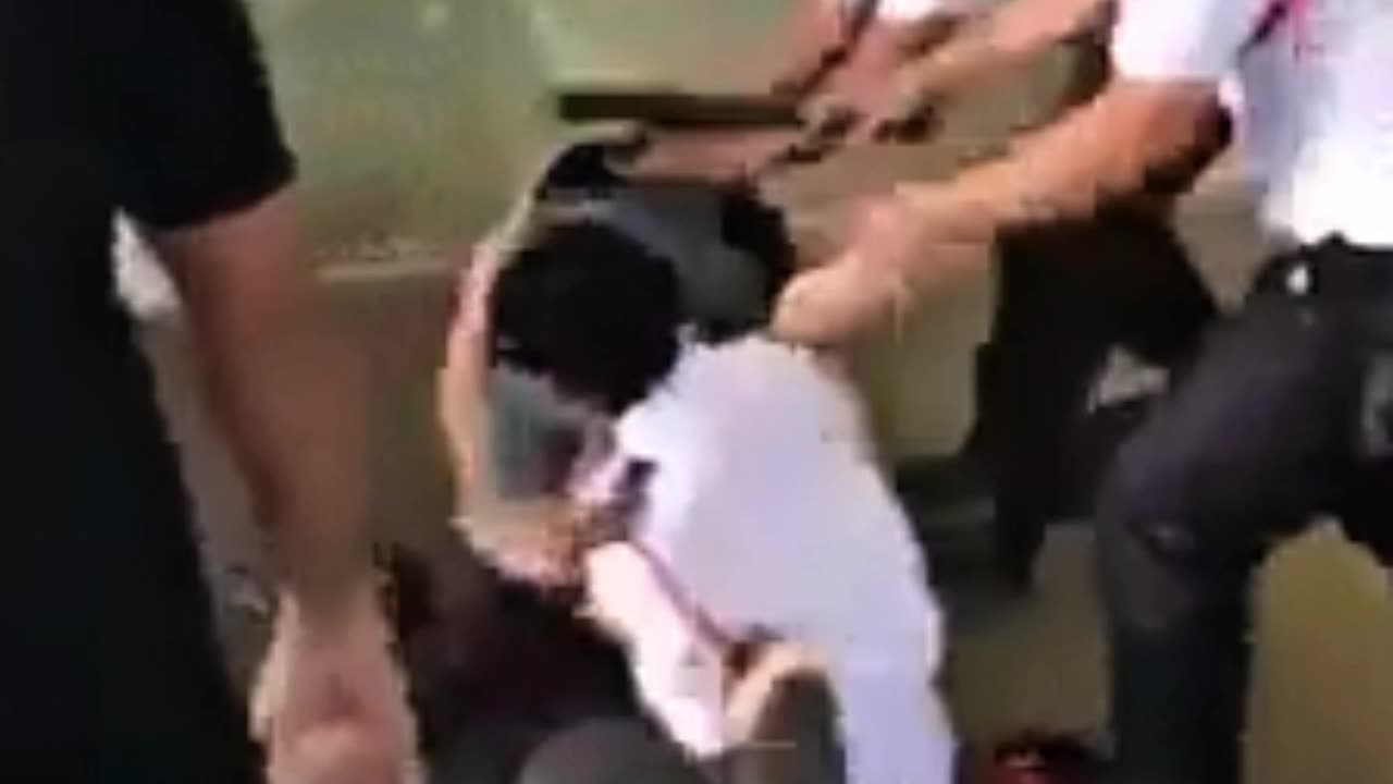 MMA fighter vs Tiny Security Guard!
