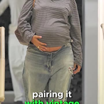 Rihanna rocks $1,470 Miu Miu rugby shirt with chic Louis Vuitton bag