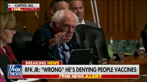 LMFAO! RFK Jr. just had the perfect answer to Bernie Sanders going on an unhinged rant