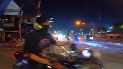 Mel Lopez Boulevard corner Lakandula Street in Caloocan City in the Philippines