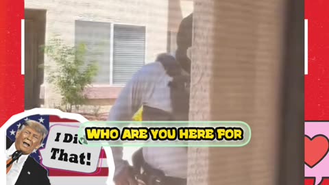 ICE AGENTS SPYING ON MIGRANTS OUTSIDE THEIR HOUSES