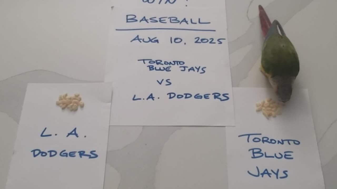 Rio Predicts Winner Between Blue Jays vs Dodgers 2025-08-10