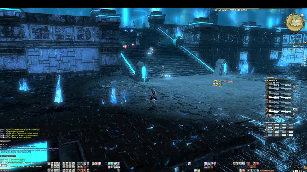 Roulettes | Leveling White Mage 50+ | All Classes 100 Achievement