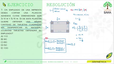 SAVIA REPASO 2025 - 2 | Semana 05 | Aritmética