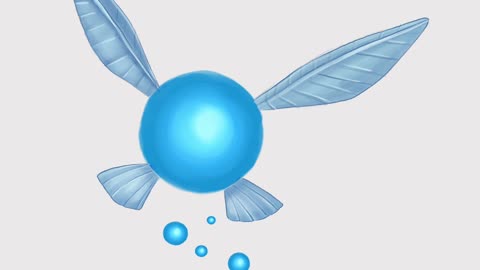 Painting of Navi from Ocarina of Time