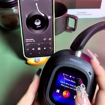 Viral MINISO G90 Wireless Noise Canceling Smart Headphones