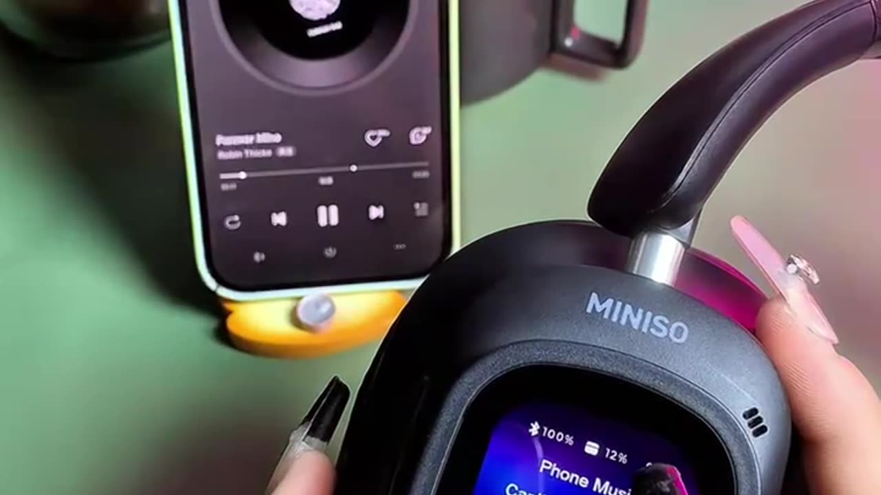 Viral MINISO G90 Wireless Noise Canceling Smart Headphones