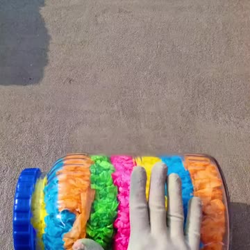 💥 Breaking Glass Bottles on Stairs! CRAZY Crunchy ASMR 🔥 #Shorts