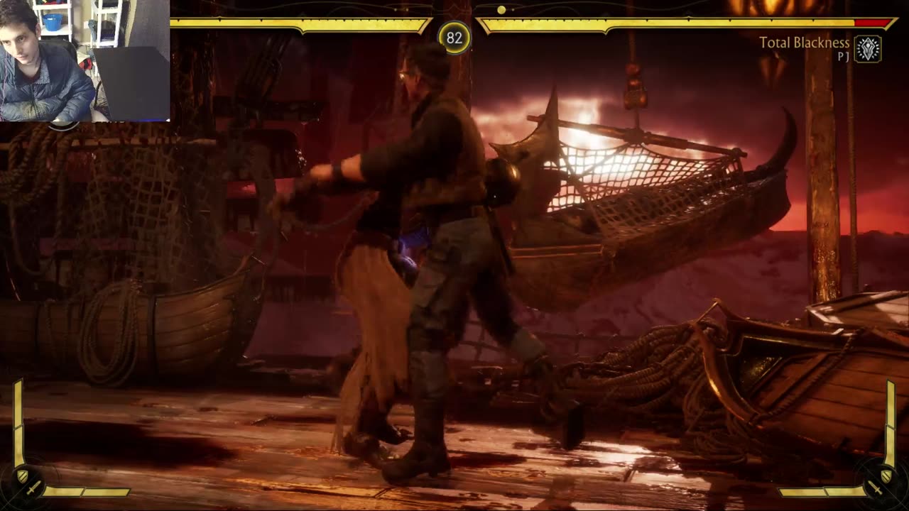 Johnny Cage VS Noob Saibot In A Mortal Kombat 11 Ultimate Online Battle #7 Gameplay Video