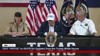 President Trump Participates in a Roundtable with First Responders and Local Officials