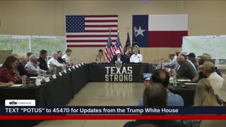 President Trump Participates in a Roundtable with First Responders and Local Officials