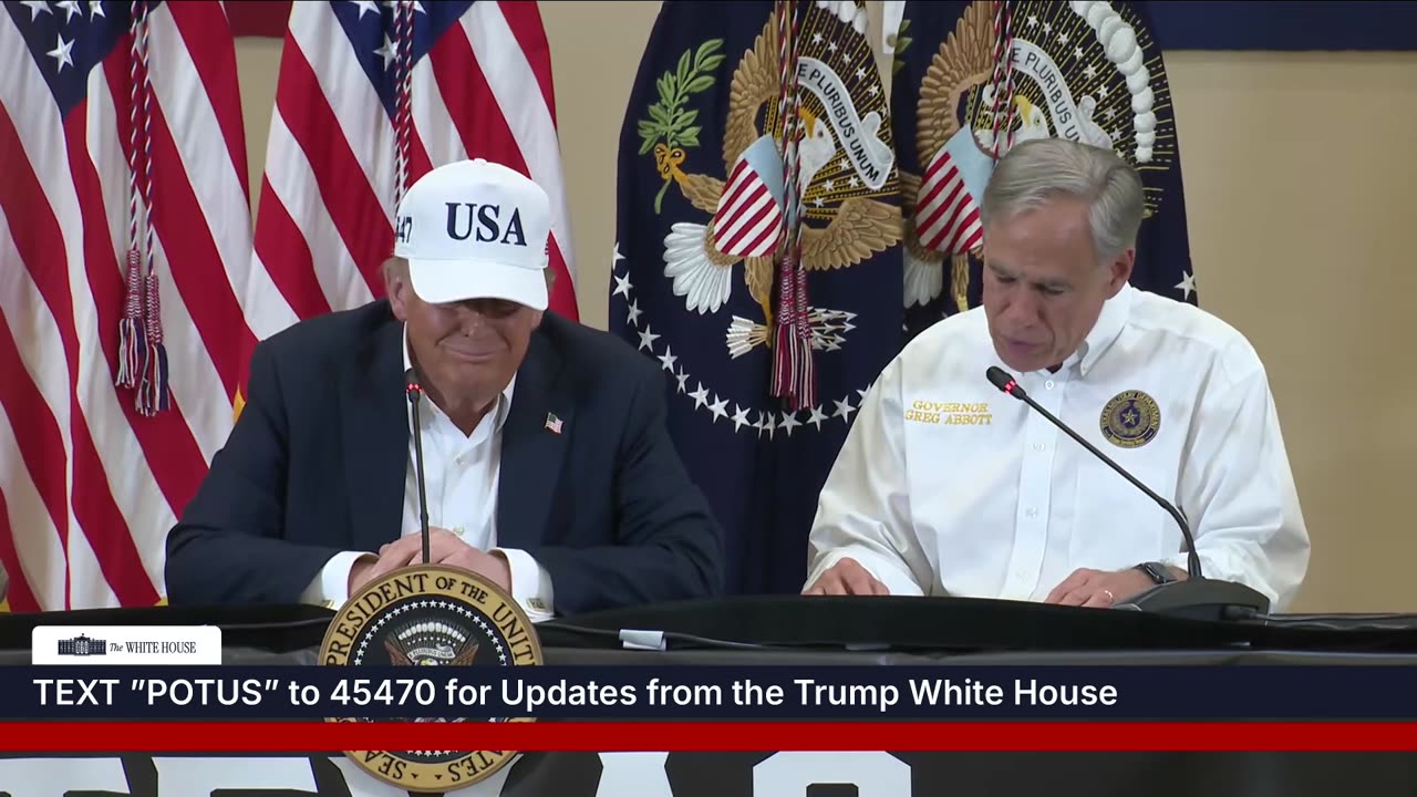 President Trump Participates in a Roundtable with First Responders and Local Officials
