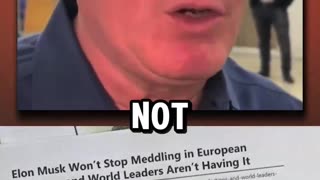 🚨RED ALERT: The Unelected Tyrants Of The EU Are Trying To Arrest Elon Musk For Defending Free Speech & Western Civilization!