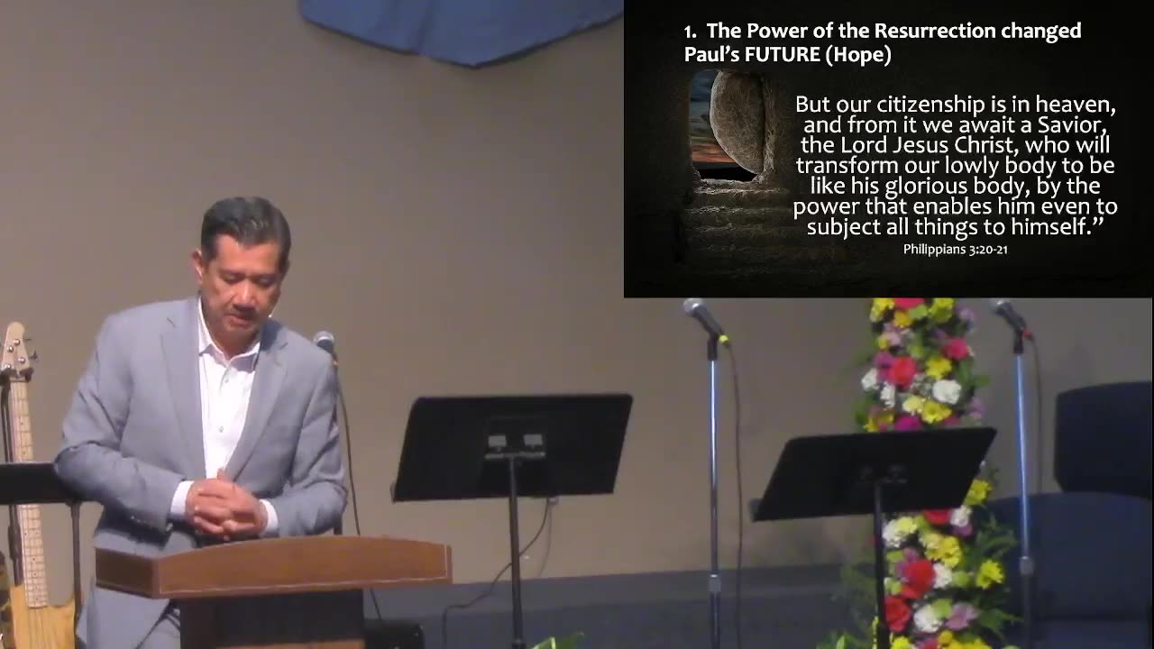 Welcome to ACF Easter Sunday Service. Today's message: "Living in the Power of the Resurrection"