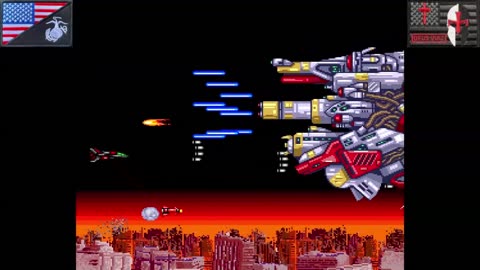 エアロ・ブラスター (PC Engine - 1990) [JP Version of "Aero Blasters"]
