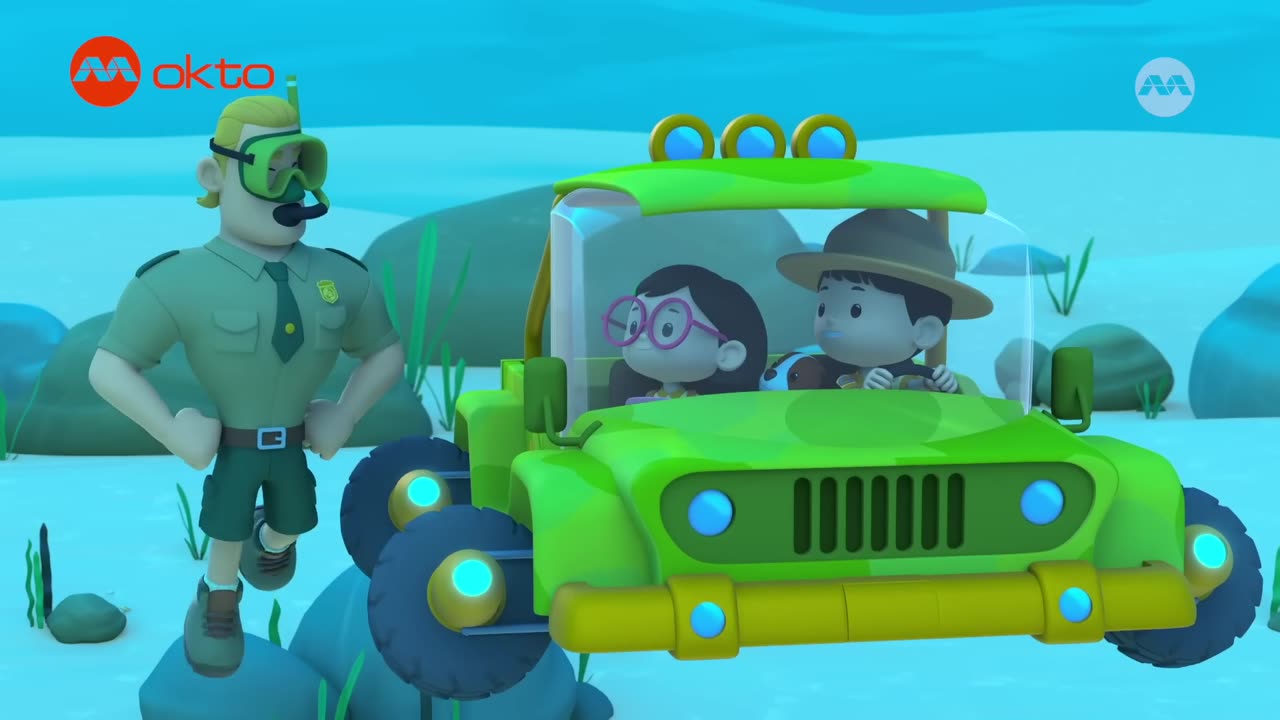 Leo the Wildlife Ranger Spinoff S7E10 | @mediacorpokto | Great White Shark Rescue 🦈