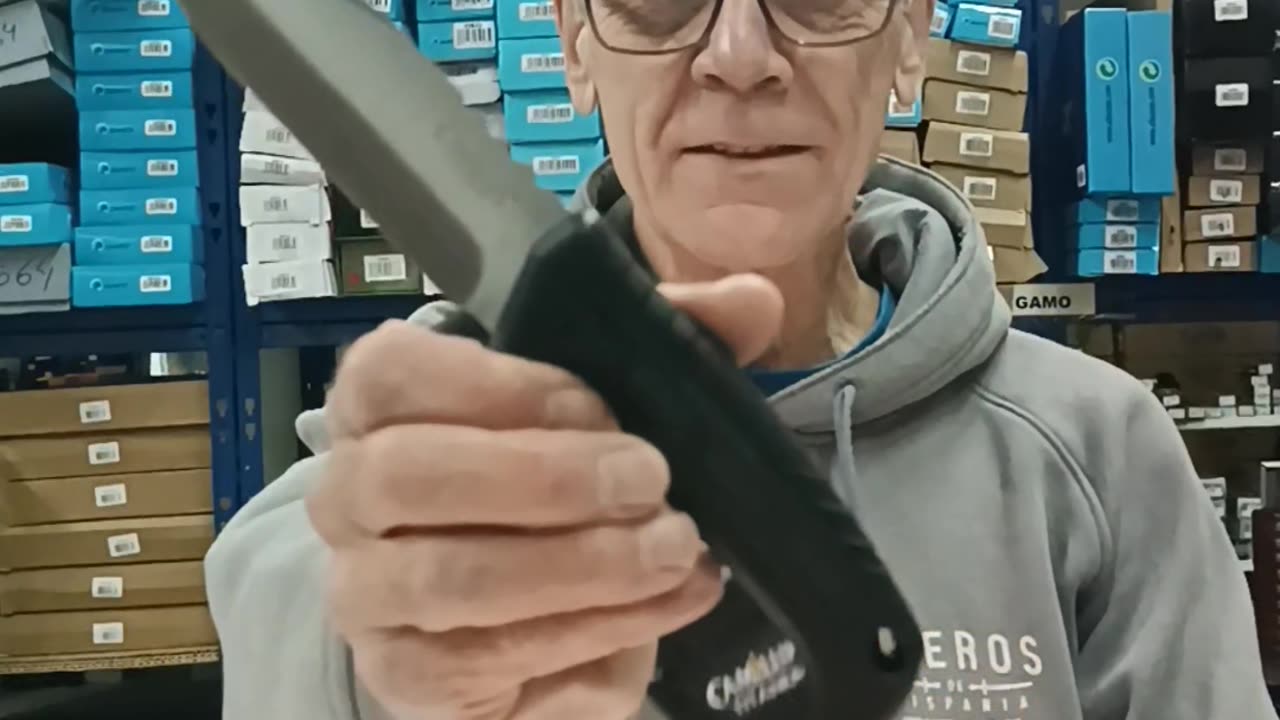 Cuchillo Camillus Hawker #acerosdehispania #knife