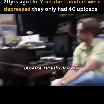 20 years ago YouTube founders depressed With only 40 uploads