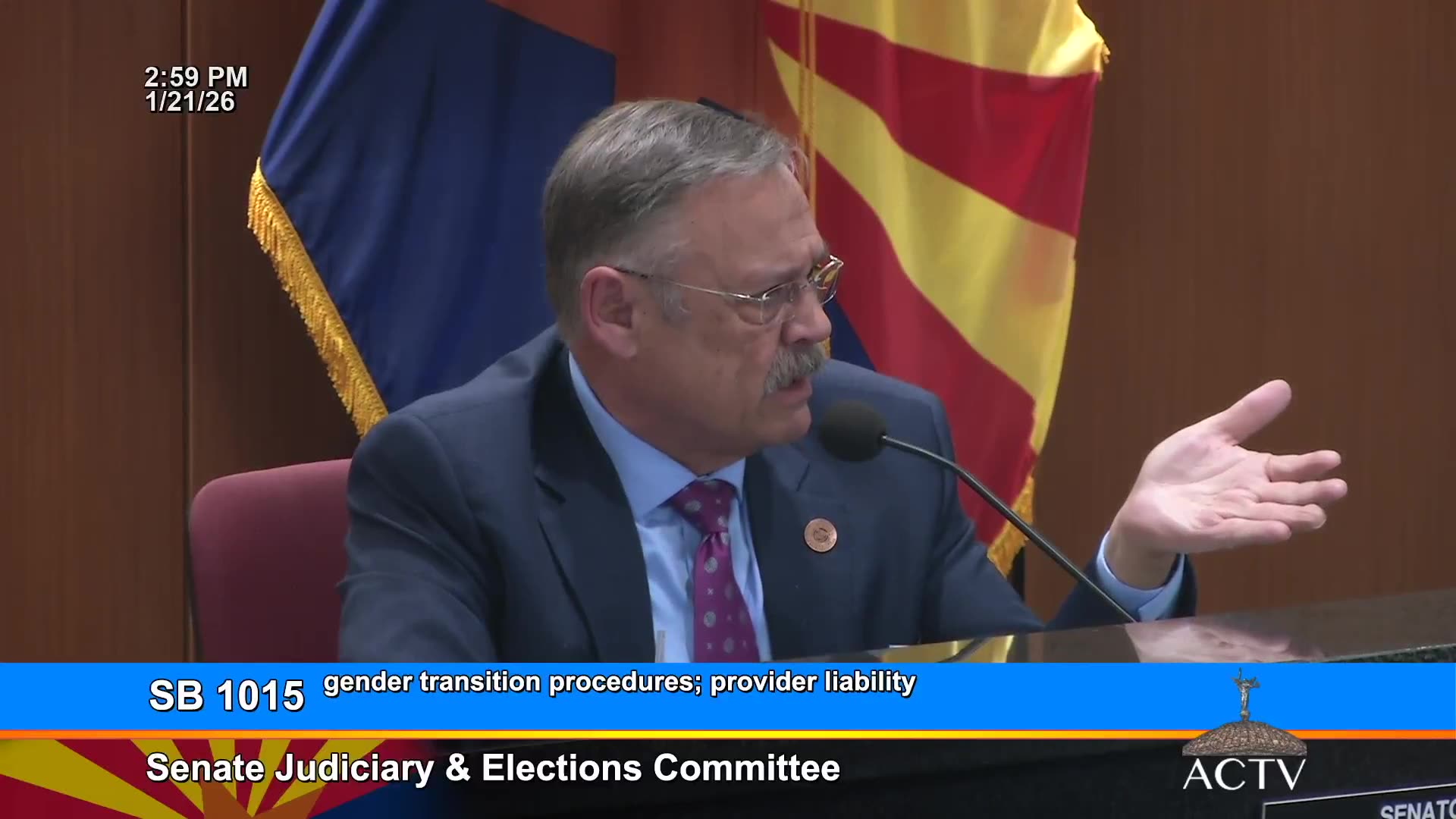 Sen. Mark Finchem: Protecting Children From Irreversible Transition Harm (SB 1015)