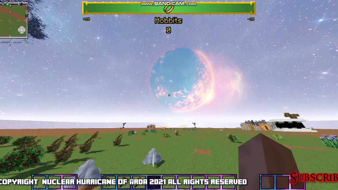 Minecraft Customized Galaxy with shaders test