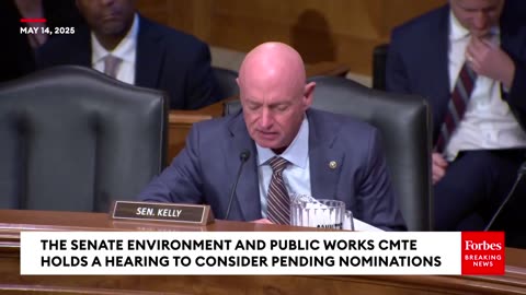 Mark Kelly Asks Trump Nom Point Blank: Do You Commit To ‘Follow The Law’ With Discretionary Grants?