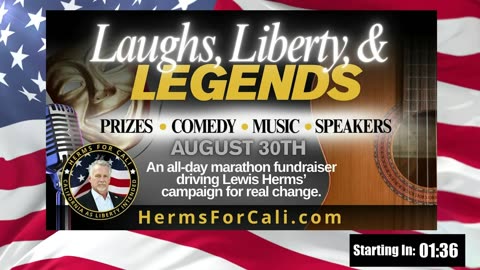 Live on QNP | Cross-Stream: Lewis Herms Announces Official Campaign for California Governor | 8-30-2025