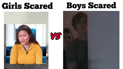 Girls vs Boys reaction video #viral video