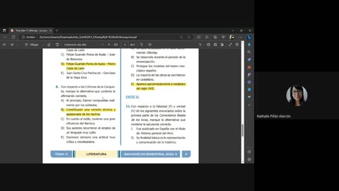 PAMER SEMESTRAL 2023 | Semana 11 | Literatura: Ollantay