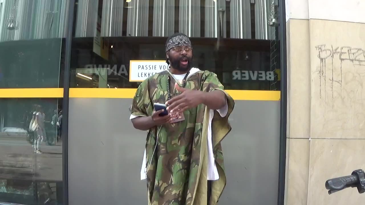 Hebrew Israelites Prophetic Camp Street Teaching 15-6-2025 The Hague (Netherlands) Pt 2