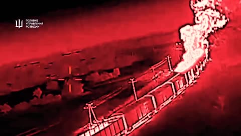 May 24, 2025, Ukraine’s GUR struck a Russian fuel train in occupied Zaporizhzhia