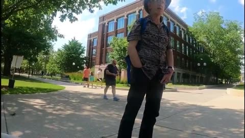 Conversation with a Jewish Israeli on U. Michigan campus