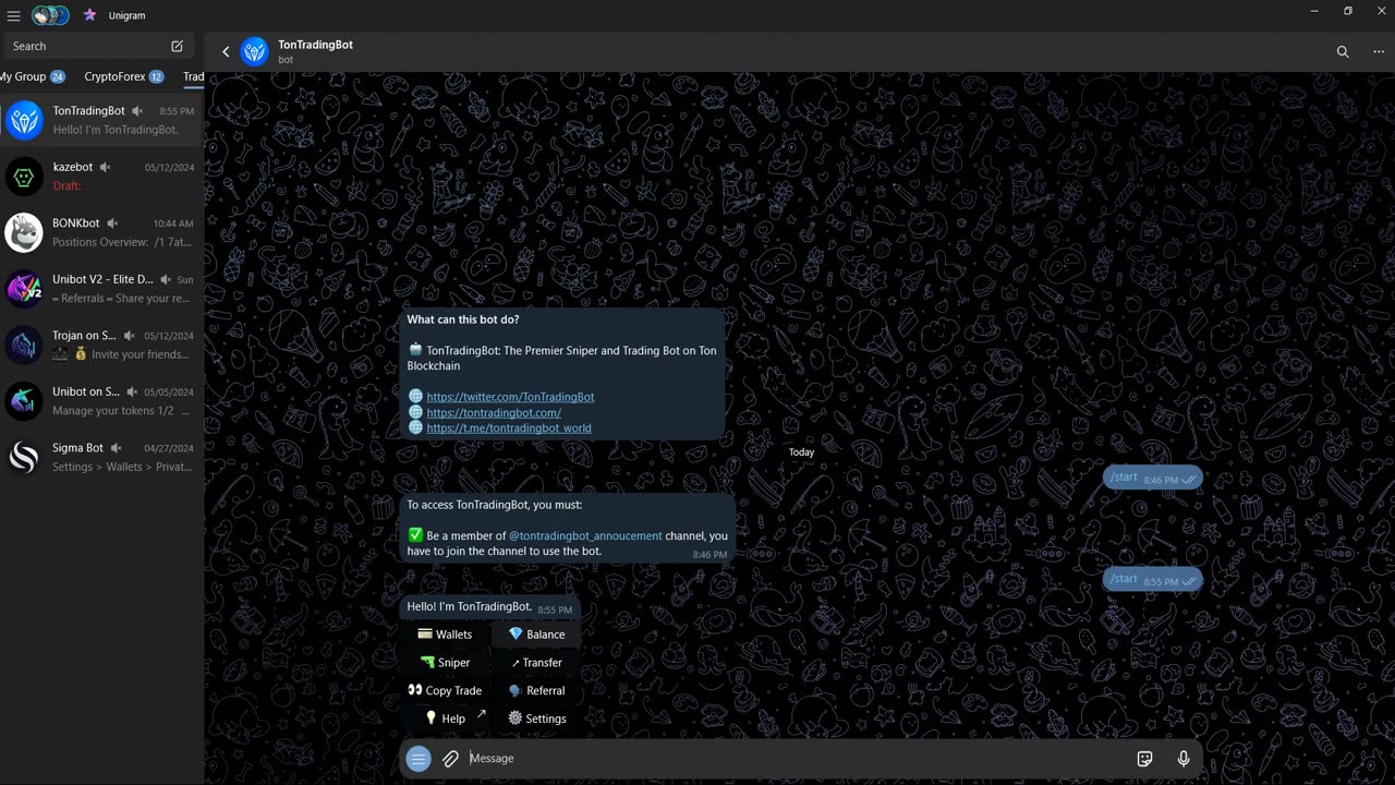 1 How To Setup Trading Bot For Trading Memecoin On Ton