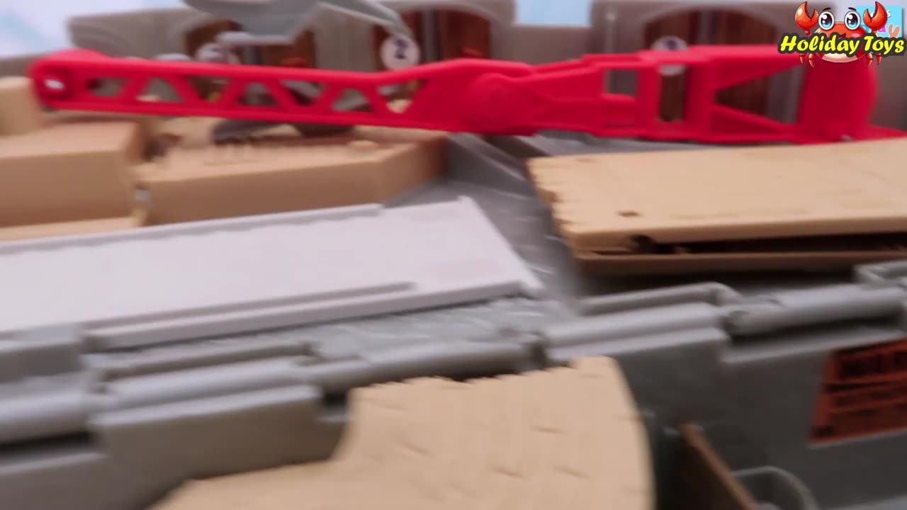 Lifting Rhino from Truck to Wooden House in the Tree