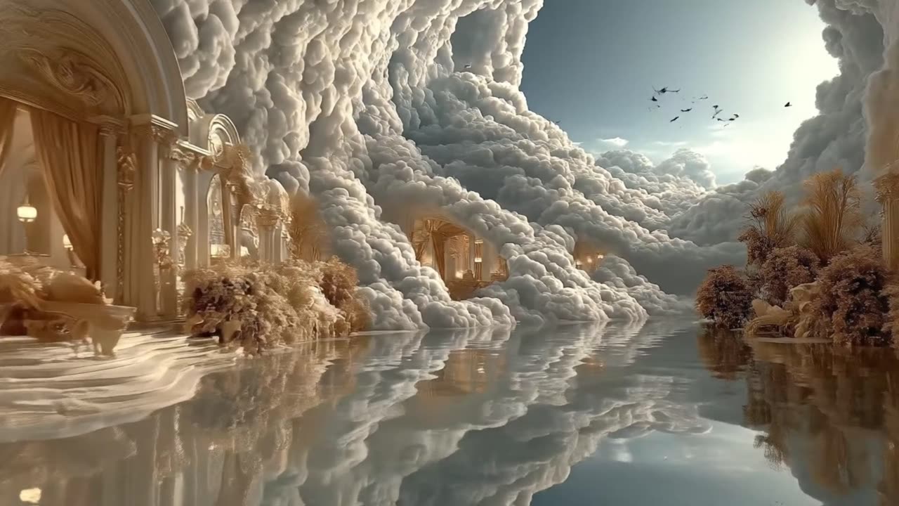 Celestial Fantasy: Peaceful Heavenly Dream