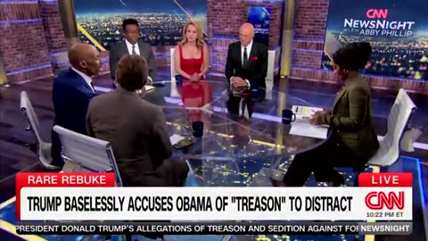 We have some historic meltdowns on CNN after Trump accused Obama of treason earlier today