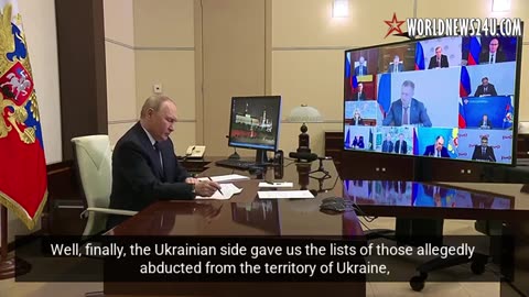 Putin added that it is impossible to negotiate with those who "bet on terror