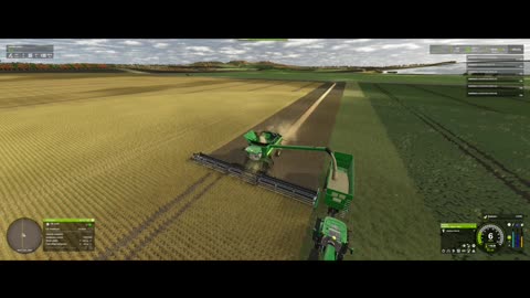 Farming Simulator 25 Autdrive and Courseplay farming!