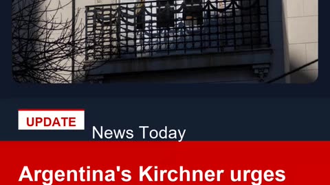 Argentina's Kirchner urges backers not to gather as police deploy