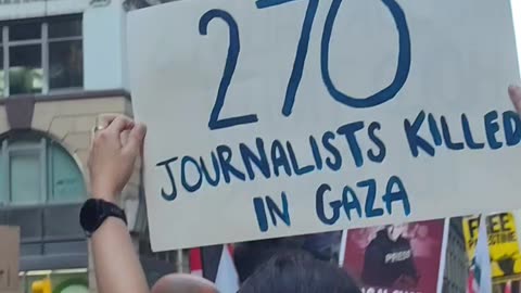 Israel-USA están matando muchos periodistas.