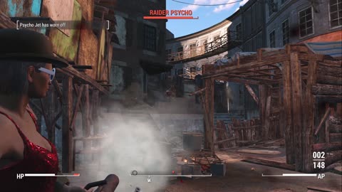 Testing out the Big guns in Fallout 4