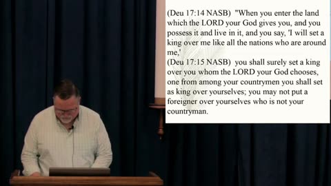 1 Samuel 6, 7, & 8 –You will die if you look at the Ark of the Covenant. Only Aaron could do so.2023