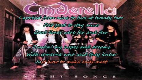 Cinderella ~ Back Home Again {karaoke, guitar and a dream}