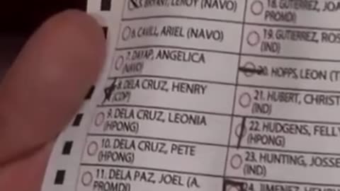 Bawal na marking sa balota! Ano ang epekto_