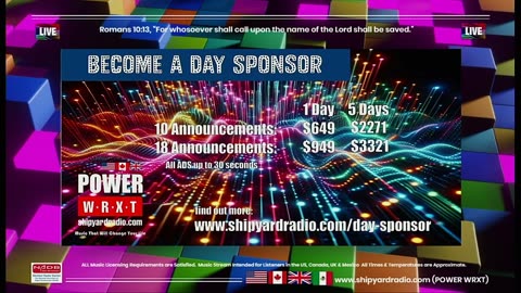 Contemporary Christian Music - Shipyard Radio LLC - POWER WRXT